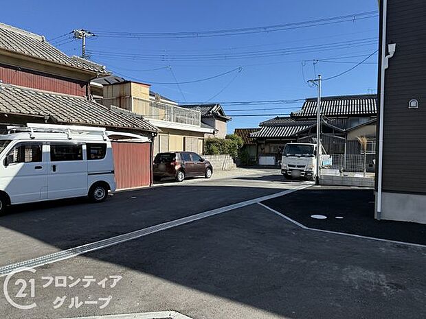 現地写真更新!現地ご案内とともに住宅ローンのご相談も承ります!実際の道路幅や雰囲気は、ぜひ一緒に現地で確認いたしましょう