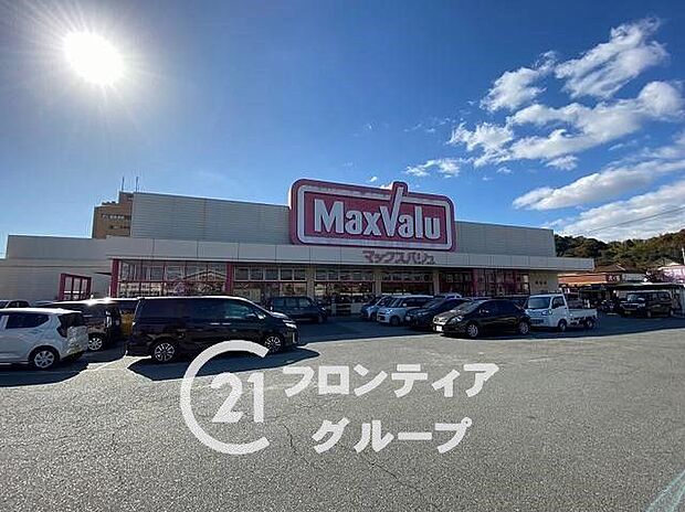 マックスバリュ岡田店 徒歩11分。 850m
