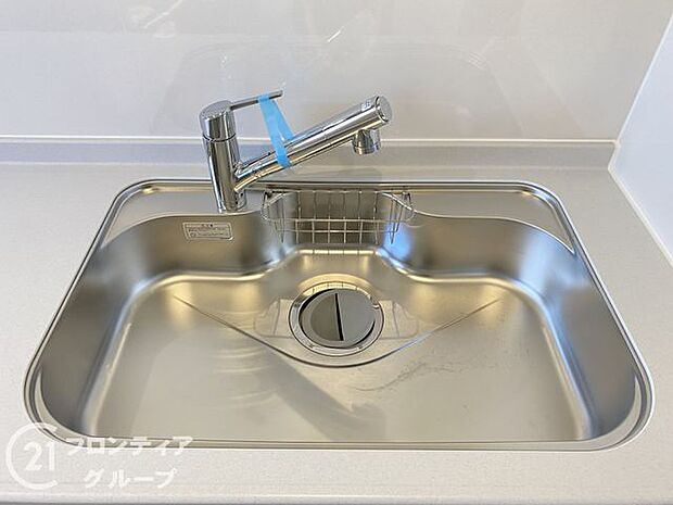 ワイドシンクなので家族が増えても洗い物楽々です