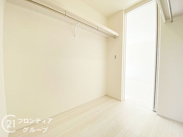 充実した収納スペースなので、お子様が大きくなって、荷物が増えてもたっぷり収納しておけますね