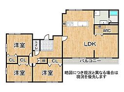 青山マンション 3LDKの間取図画像