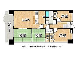 高砂アーバンコンフォート 4LDKの間取図画像