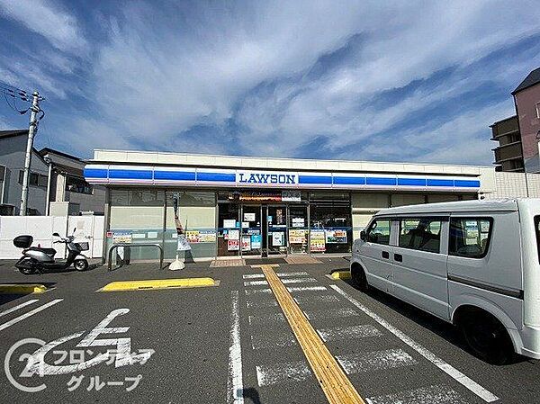 ローソン東大阪菱江五丁目店 徒歩4分。 290m