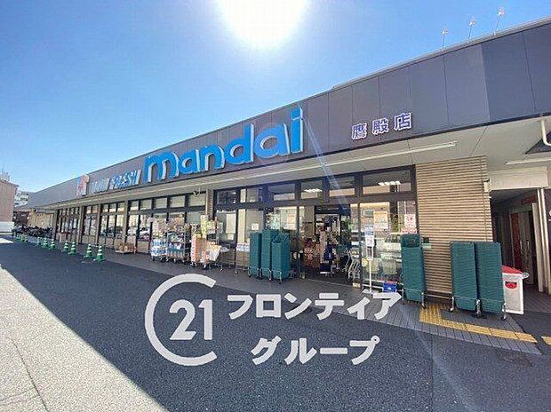 万代鷹殿店 徒歩8分。 580m