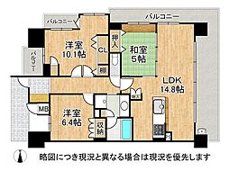 間取図画像 3LDK