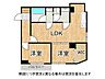 間取り：シンプルでありながらも機能的な2LDKの間取りは、快適な暮らしをサポートします。
