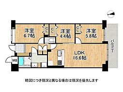 間取図画像 3LDK