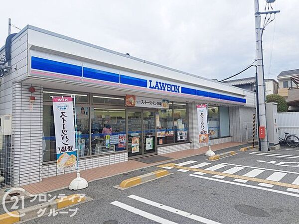 ローソン平野加美正覚寺店 徒歩8分。 590m