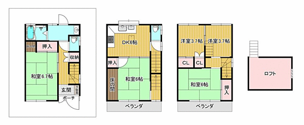 間取り：327002973535