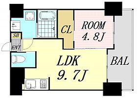 大阪府吹田市広芝町（賃貸マンション1LDK・12階・36.72㎡） その2