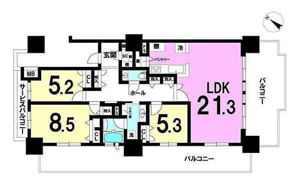 間取り：347000076780