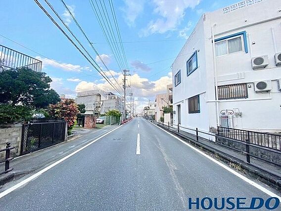 前面道路含む現...