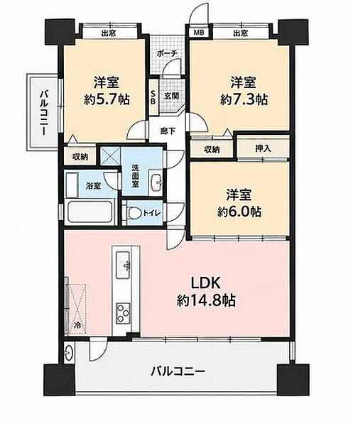 間取り：347000087877