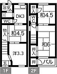 畑原通3丁目連棟住居のイメージ