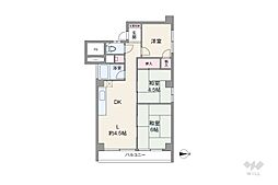 コーポタナベ 3LDKの間取図画像