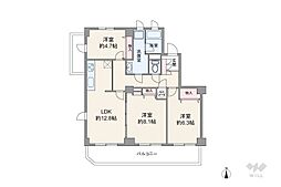 間取図画像 3LDK