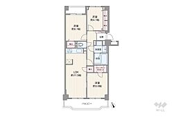間取図画像 3LDK