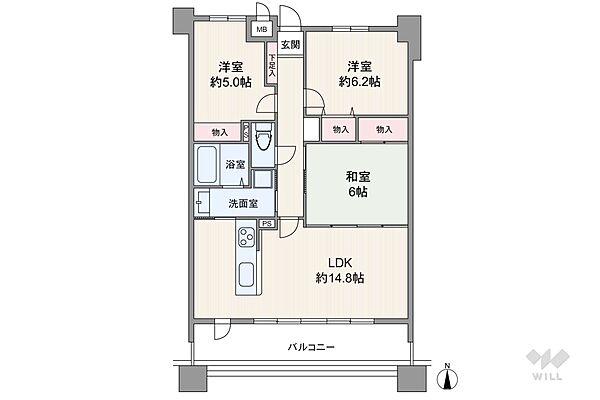 間取り：323000462687