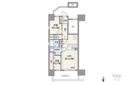 OPENRESIDENCIA瑞穂公園 2LDKの間取図画像