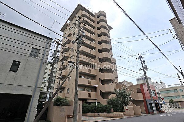 グリーンコーポ瑞穂の外観（北側から）