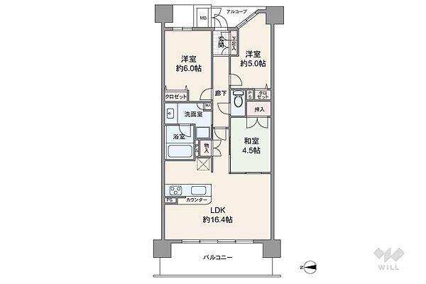 間取り：323000520461