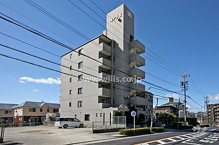 宝マンション滝ノ水第3の外観(北東側から)