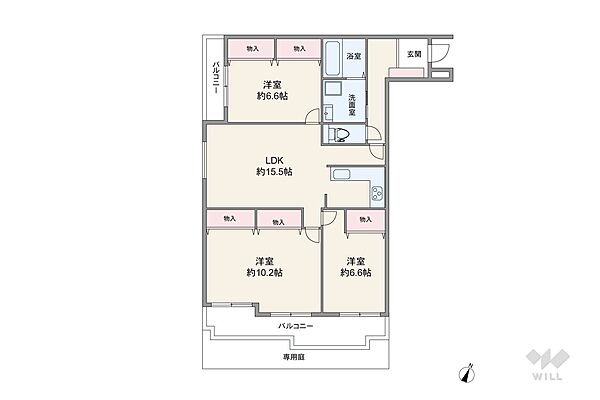 間取り：323000523046
