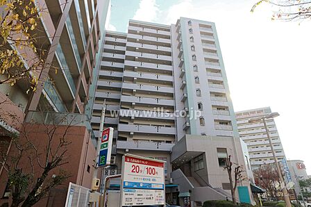 ヴェルクレート日比野A棟の外観(北西側から)
