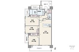 ファミリアーレ瑞穂運動場東 3LDKの間取図画像