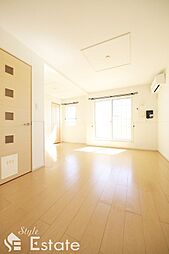 名古屋市営鶴舞線 平針駅 徒歩25分の賃貸アパート 2階2LDKのリビング/ダイニング