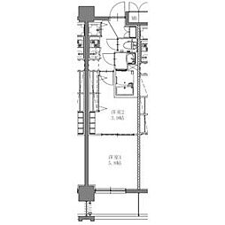 名古屋市営東山線 上社駅 徒歩10分の賃貸マンション 1階2Kの間取り
