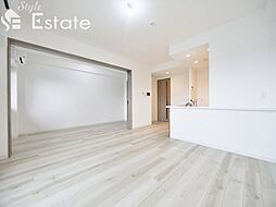 名古屋市営東山線 上社駅 徒歩10分の賃貸マンション 4階2LDKのリビング/ダイニング