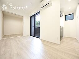 名古屋市営東山線 藤が丘駅 徒歩10分の賃貸アパート 1階1LDKのリビング/ダイニング