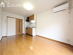 名鉄瀬戸線 小幡駅 徒歩1分の賃貸アパート 1階ワンルームのリビング/ダイニング