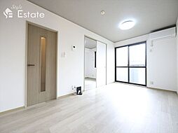 名古屋市営鶴舞線 原駅 徒歩10分の賃貸アパート 1階2LDKのリビング/ダイニング