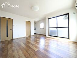 名古屋市営鶴舞線 塩釜口駅 徒歩5分の賃貸アパート 4階ワンルームのリビング/ダイニング