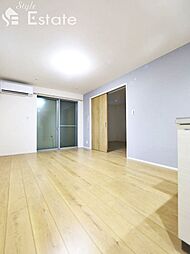 名古屋市営鶴舞線 川名駅 徒歩4分の賃貸アパート 3階1LDKのリビング/ダイニング