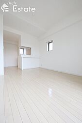 名古屋市営東山線 上社駅 徒歩3分の賃貸マンション 4階ワンルームのリビング/ダイニング