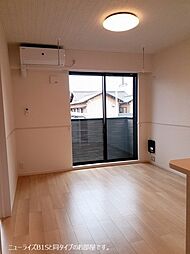 名鉄瀬戸線 喜多山駅 徒歩7分の賃貸アパート 1階2LDKのリビング/ダイニング