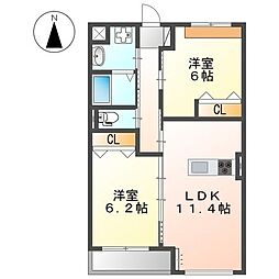 名古屋市営東山線 星ヶ丘駅 徒歩34分 3階/-