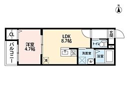 名古屋市営桜通線 野並駅 徒歩7分 2階/-