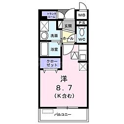 間取図画像 ワンルーム