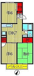 間取図画像 3DK