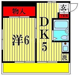 間取図画像 1DK