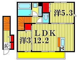 ヴィラセレビィI棟 2階/-