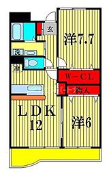 ラフレシールA 2階