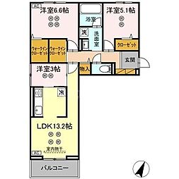 アリッサム I 2階/-