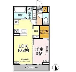 Gran Luxe 1LDKの間取図画像