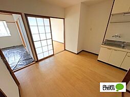 エルディム堰西 202 2階2DKのリビング/ダイニング