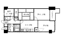 ライオンズマンション二条城東 3SDKの間取図画像